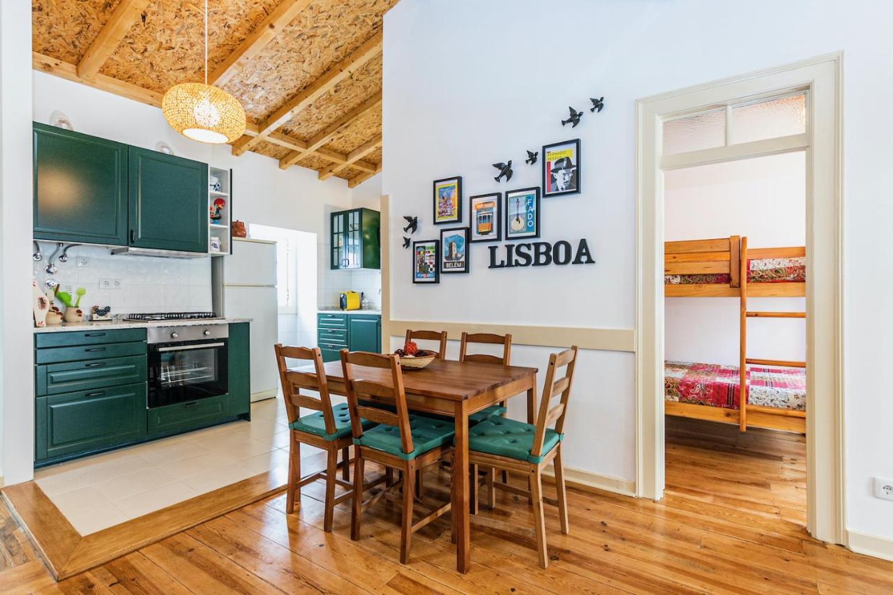 Moderno Apartamento Em Bairro Tipico Lisboeta Lisboa Kültér fotó