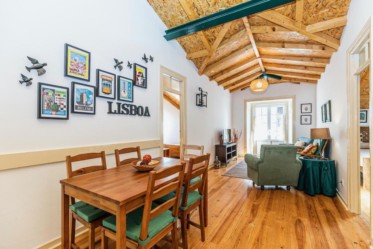 Moderno Apartamento Em Bairro Tipico Lisboeta Lisboa Kültér fotó